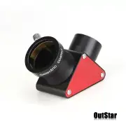 90-Degree Zenith Mirror 1.25" Aluminum for Refractor and Astronomical Telescope