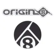 Origin8 Sticker Packs Assorted Black/White