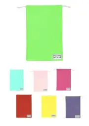 50 x PREMIUM QUALITY COLORED CALICO DRAWSTRING BAG IN 7 COLORS 20x30 cm (SIZE 2)