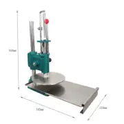 9.5-inch Pizza Dough Pastry Manual Press Machine Roller Sheeter Pasta Maker