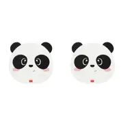 2x Legami PVC Mousepad Anti-Slip Computer/Laptop Mouse Mat Pad Stationery Panda