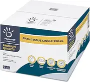 Papernet Toilet Tissue 48 Single Rolls with 400 Sheets Premium Quality 416818| Designed for Business FSC Certified Toilet Paper | White | Compatible with Universal Dispenser| 2 plies 400sh 4.1”x 3.5”