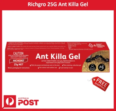 New Richgro Ant Killa Gel 25g + Free Shipping