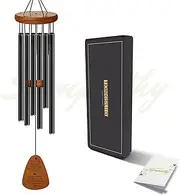 TONESLIX Memorial Wind Chimes, Sympathy Wind Chimes, Windchimes in Memory of a Loved one, Loss of Loved One Bereavement Gifts, Loss of Father Mother Husband Son Funeral Memorial Gifts