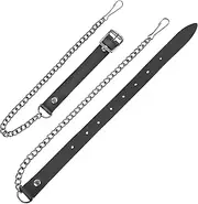 [Kilt Emporium] Sporran Belt Leather Chain Scottish Kilt Accessory