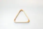 WOODEN TIMBER Pine Pool Snooker Billiard Table Triangle for 10 x 2" inch Balls