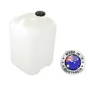 25L Plastic Water Container Cube Drinking Camping Caravan Storage Barrel Can