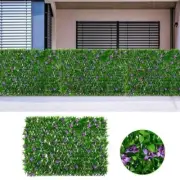 New Retractable Artificial Garden Fence Expandable Wood Vines Privacy Fence
