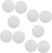 LALAFINA Insulation Gasket Paper 10pcs Ceramic Fiber Insulation Blanket Microwave Kiln Paper High Temp Pottery Kiln Sheets