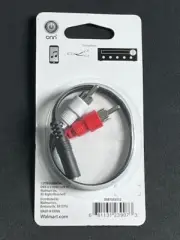 ONN 3.5MM Aux-In to RCA Stereo Y-Adapter