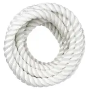 5m Polypropylene Rope 40mm white Tug of War String UV twine Ninja Tree House