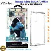 Samsung Galaxy Note 20 | 20 Ultra ATOUCHBO Clear Case & Screen Protector COMBO