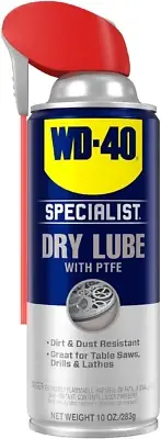 Dirt & Dust Resistant Dry Lube PTFE Spray with SMART STRAW SPR