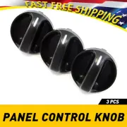 Replacement 3x A/C Heater Panel Control Knob 00-06 For Toyota Tundra 559050C010 (for: Toyota)