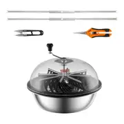Bud Leaf Trimmer 24 inch Stainless Steel Manual Bud Trimmer Machine