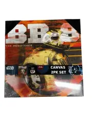 Star Wars Wall Art 12" x 12" BB8 2 Pack Set Canvas