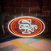 18"x11" San Francisco 49ers Flex LED Neon Sign Light Lamp Party Gift Bar Décor