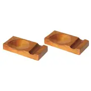 2 Pcs Basket Chopsticks Japanese Rest Tableware Decor Holder for Home
