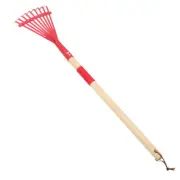 Removable Wooden Handle Rake Rakes for Lawns Artificial Turf Toddler