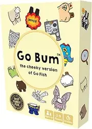 Go Bum | A Card Game for Ages 4 and Up! | 2-7 Players | 10 Mins | It’s The Cheeky Version of Go Fish Where You Match Different Kinds of Bums to Win