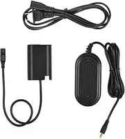 8.4V3A AC Power Cameras DMW-BLK22 Dummy Battery, Coupler Power Adapter Kit with Power Cable for Panasonic GH3, GH4, GH5, GH5S, G9, G9II, S5, S5K, GH5M2, GH6