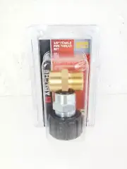 Apache 3/8" Female Pipe Thread Set 4000 PSI Max Pressure Washer Fitting New