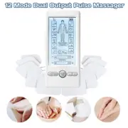EMS TENS Machine Microcurrent Unit Pain Relief Massager Extra 10 Pad Bundles