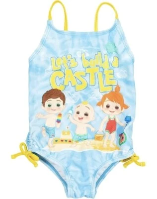 Cocomelon ☆ Baby & Toddler Girls' One Piece Swimsuit ☆ 18M, 2T, 3T, 4T