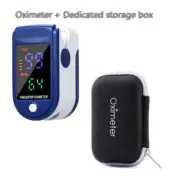 Finger Pulse Oximeter Blood Oxygen Saturation Heart Rate Monitor SpO2 Oxymeter