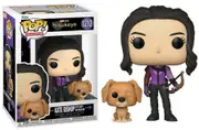 Funko Pop Marvel Studios Hawkeye Kate Bishop With Lucky The Pizza Dog #1212 Vinyl Figure