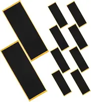 Gogogmee 10 Pack Non-Slip Foam Grip Tapes for Skateboard Props Nonslip Grip Tape for Tricks Enhancing Performance