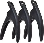 FOMIYES Professional Manicure Tool Set 3pcs -line Cut Nail Clippers U-shape Extended Nail Cutters