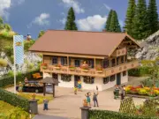 Noch 63405 N Scale Laser-Cut Kit of the Guest House “Edelweiss” - NEW