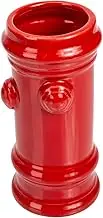 CIYODO Cocktail Glass Ceramic Mug Decoration Mug Bowl for Cocktails Ceramic Cups Fire Hydrant Shaped Cup Drinkware Ceramic Cup Drinking Cups Ceramics Red