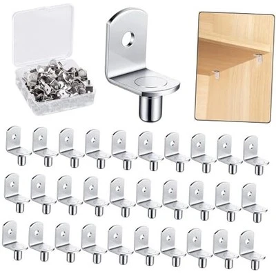 1/4 Inch Shelf Support Peg，Support Cabinet Shelf Pins，Shelf Bracket Pegs with