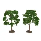 10cm/3.94 Model Tree For Train Railroad Diorama Wargame Scenery Green Trees Mo