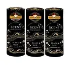 Mangaldeep Scent Premium Bambooless Dhoop Sticks - Black Oud - Ceramic Pack of 3