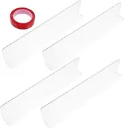 WOONEKY Pet Window Ledge Protectors Dog Cat Scratch Proof Covers Easy Install Transparent Film