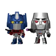 [Transformers] G1 Optimus Prime & Megatron US Ex. Metallic Pop! Vinyl 2pk