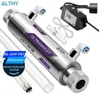 ALTHY Ultraviolet Water Sterilizer Undersink Filter System +Flow Switch UV-1GPM