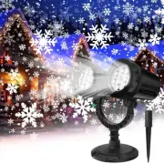 Christmas Projector Lights Outdoor, Clearer Snowflake Projector Lights IP65 W...