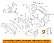 MERCEDES OEM 16-18 GLE350 Rear Bumper-Cover Bracket Left 2928853300