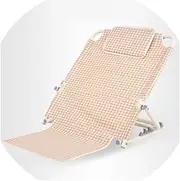 Adjustable Back Rest Multi Angled Back Support Rest Sit-up Bed Backrest with Headrest Lumbar Supports Beds Bedroom Aids Accessories