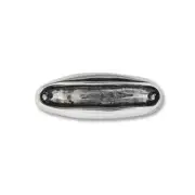 Pea Pod Connector Focals for 6mm Beads 43642 (2) Antiqued Silver