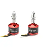 2 PCS Racerstar BR2212 1800KV 2-4S Brushless Motor For RC Models Airplane