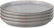 Denby Studio Grey Coupe Dinner Plate Set of 4