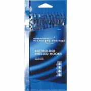 (3)-SouthBend 48-Piece Assorted Baitholder Fishing Hook Kit Model: BH-48A