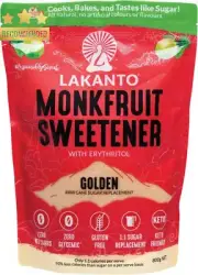Monkfruit Sweetener Golden 800g Natural Sugar Substitute Low Carb