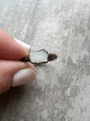 One Of a Kind Handmade Opal Ring Raw Stone Natural Beauty Simple Size 6