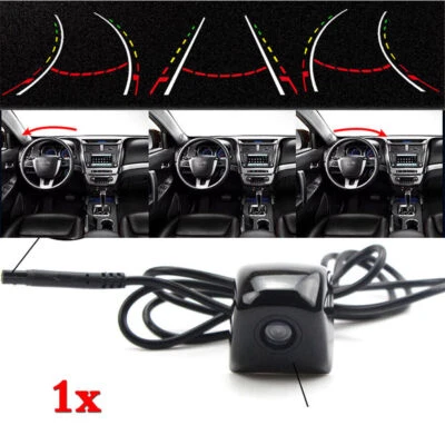 Backup Camera With Dynamic Intelligent Trajectory Moving Guide Line Rear View